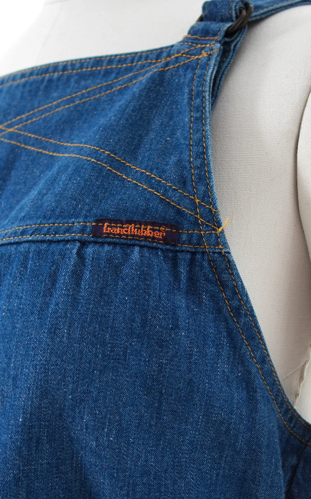 1970s Landlubber Denim Jumpsuit | small
