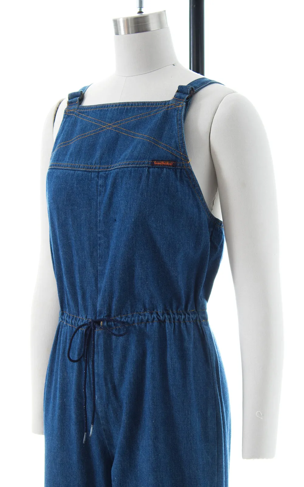 1970s Landlubber Denim Jumpsuit | small