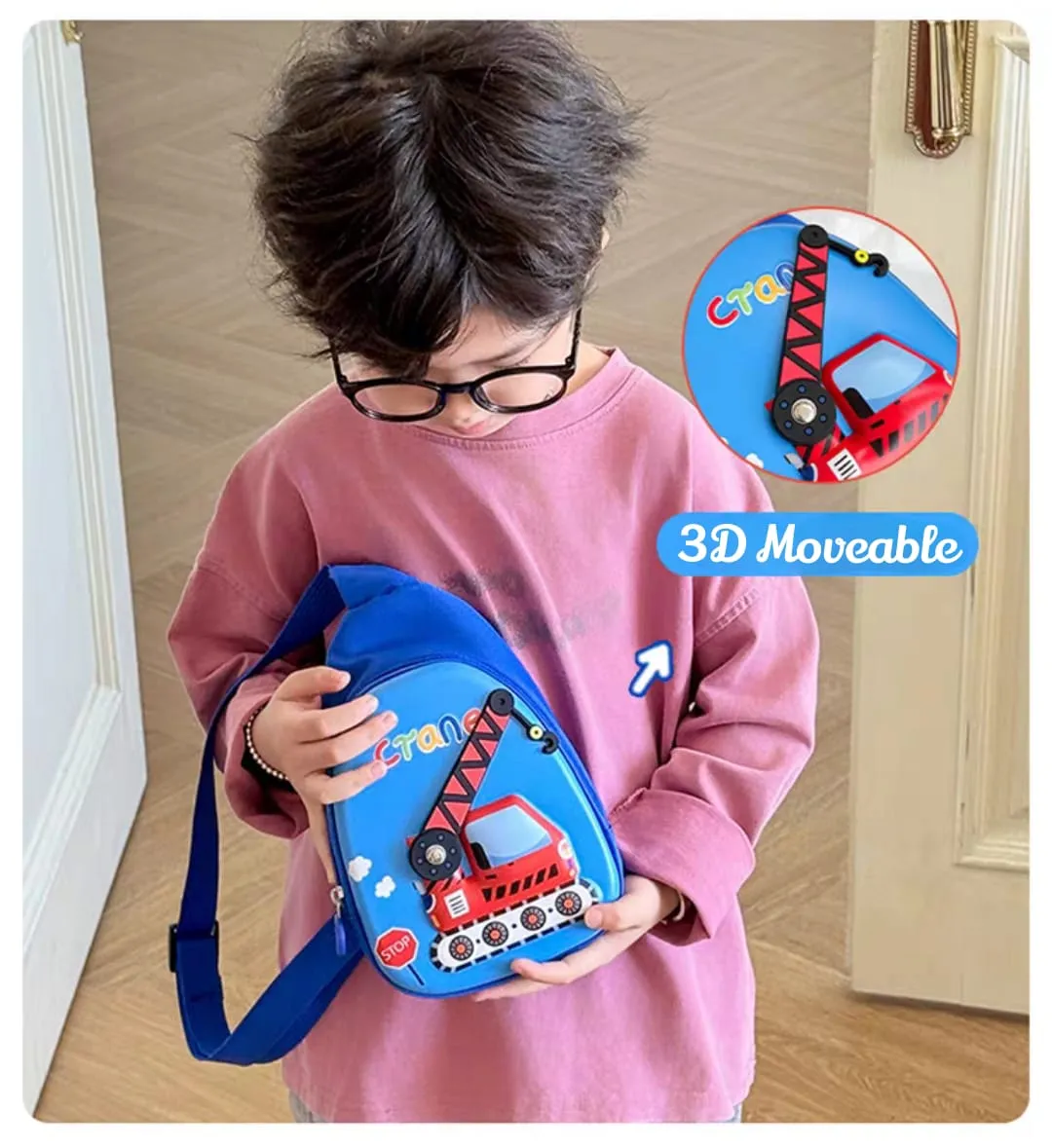 3D Kids Crossbody