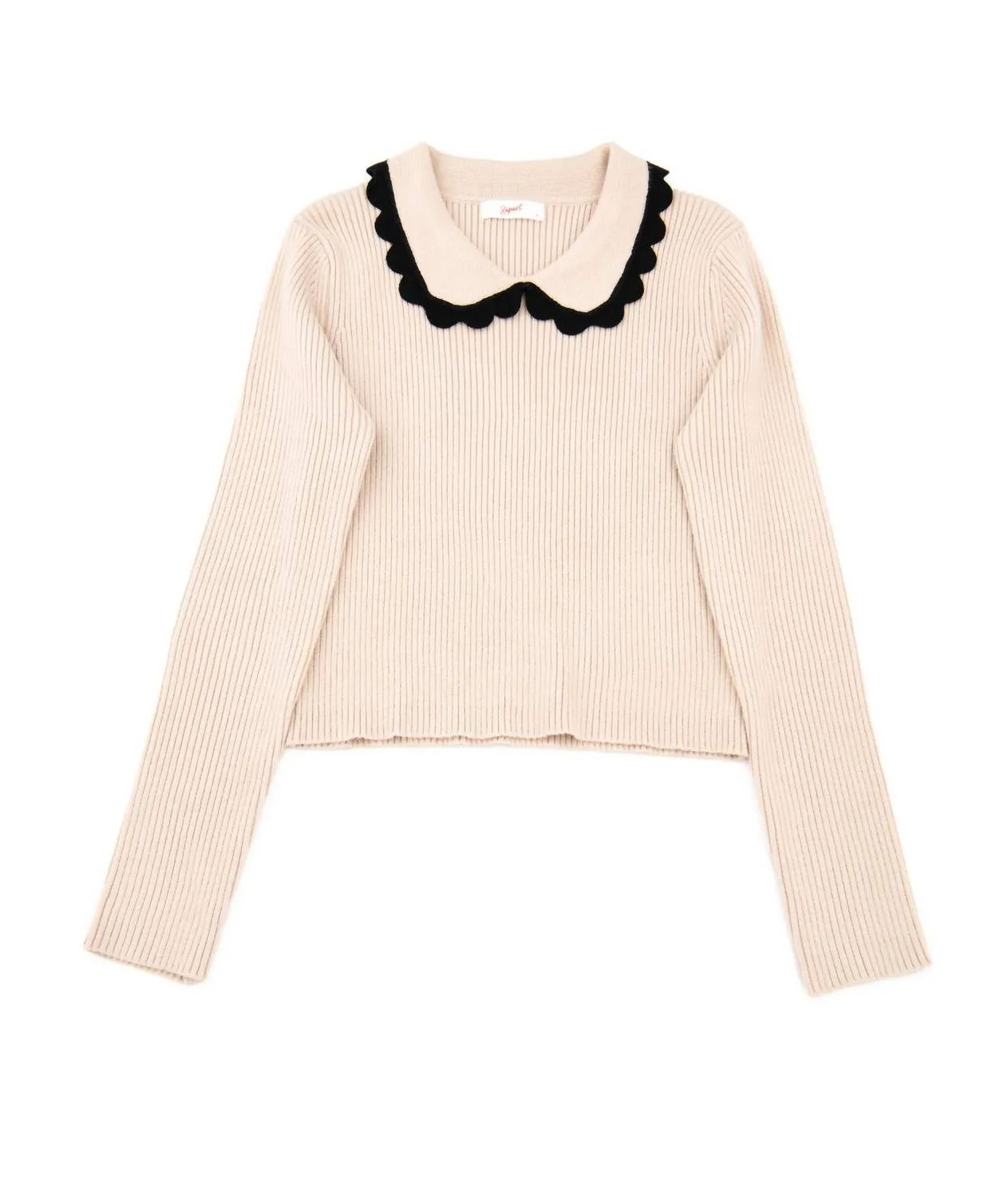 8Apart - Women Anika Scallop Collar Sweater
