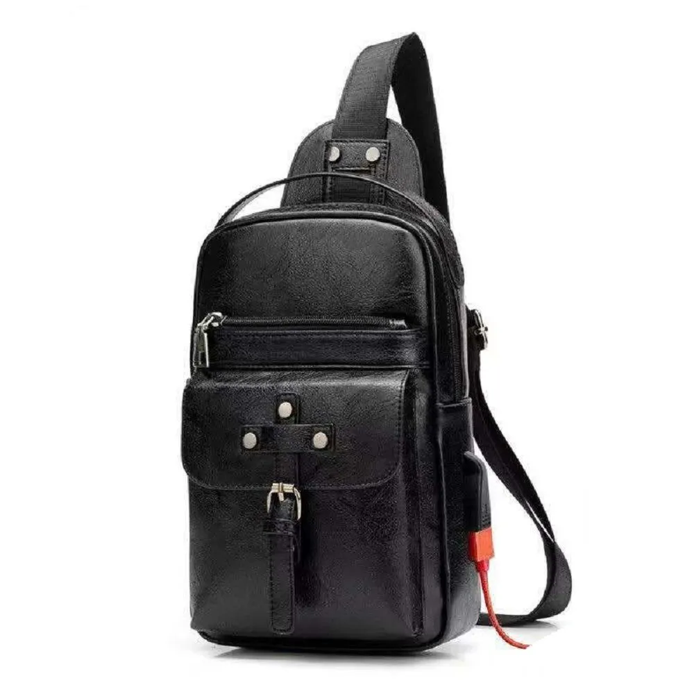 Backpack Waist Shoulder bag compatible with Ebook, Tablet and for FUJITSU ARROWS J (2019) - Black