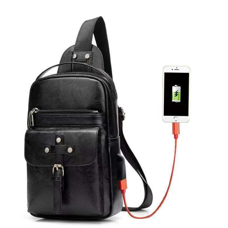 Backpack Waist Shoulder bag compatible with Ebook, Tablet and for FUJITSU ARROWS J (2019) - Black