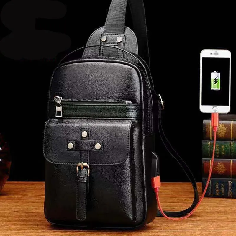 Backpack Waist Shoulder bag compatible with Ebook, Tablet and for FUJITSU ARROWS J (2019) - Black