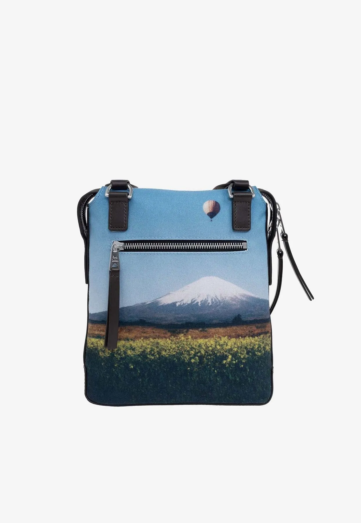 Balloon Mount Fuji Print Shoulder Bag