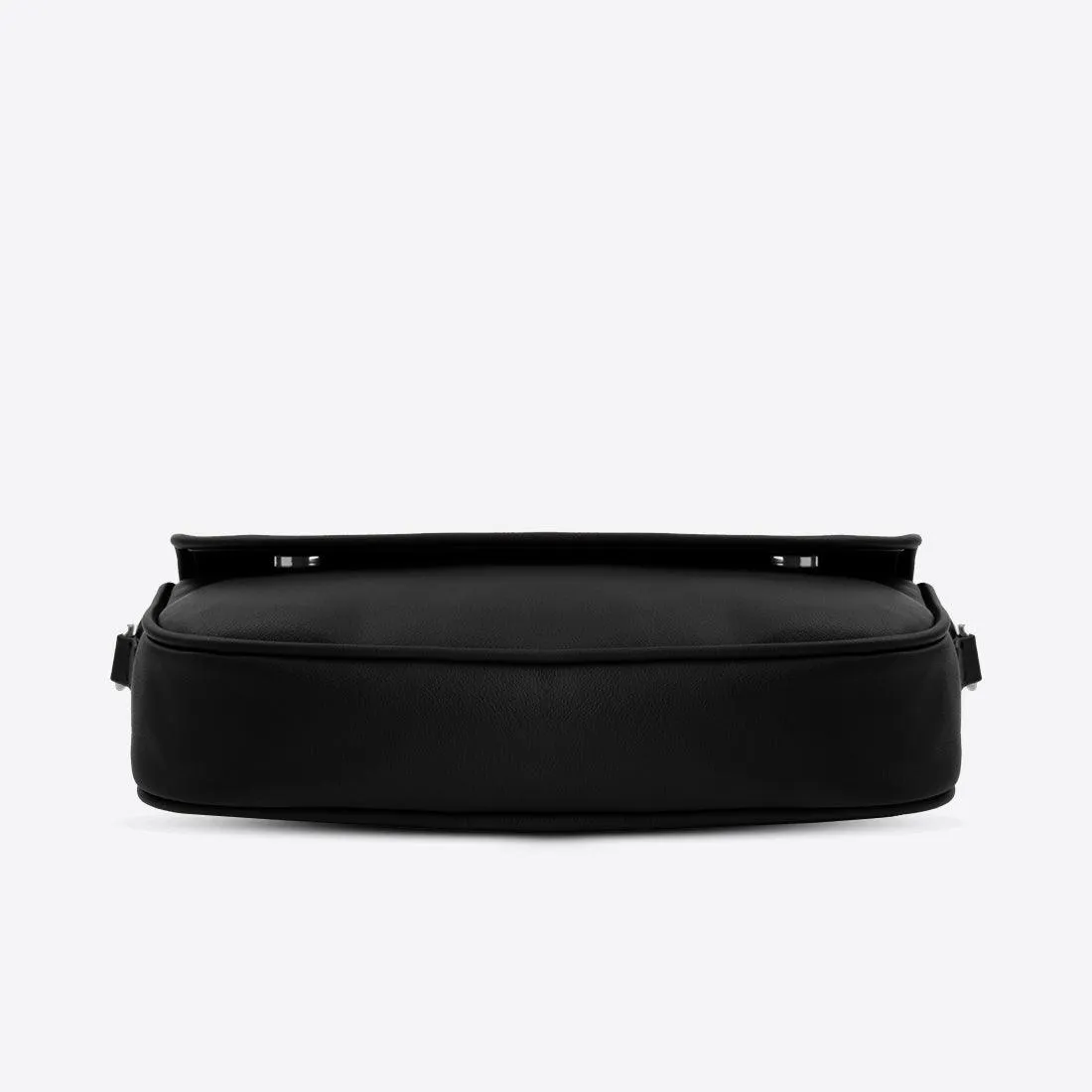 Black Messenger Crossbody Verdure