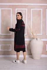 Imported Front Open Onyx Cozy Belted Cardigan Sweater - (CGN32)