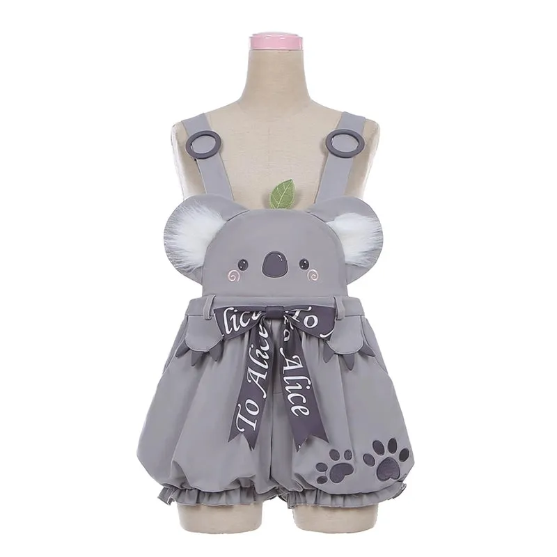 Kawaii Soft Girl Style Overalls
