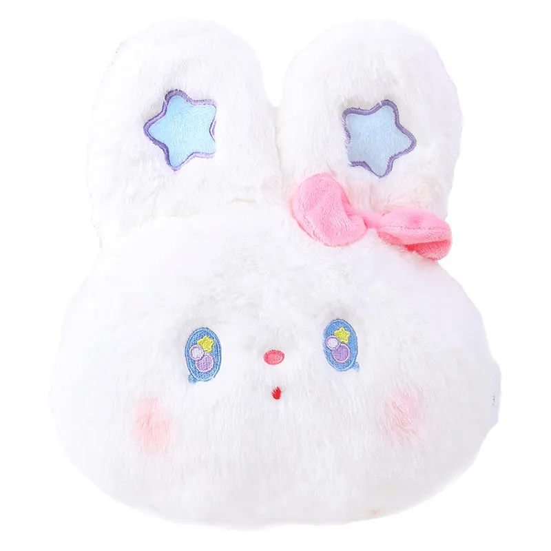 Kawaii White Plush Rabbit Messenger Bag