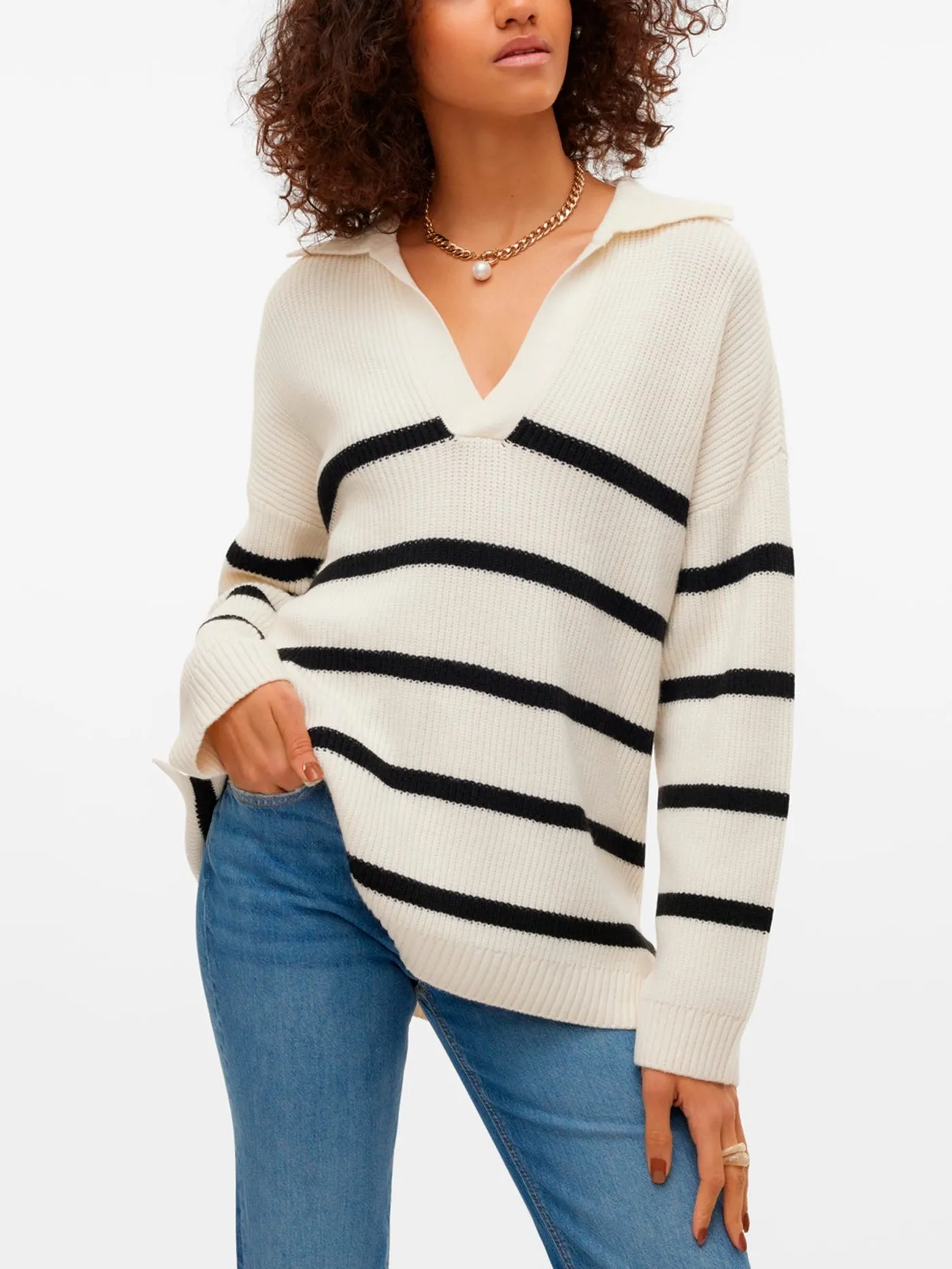 Luna V-Neck Sweater