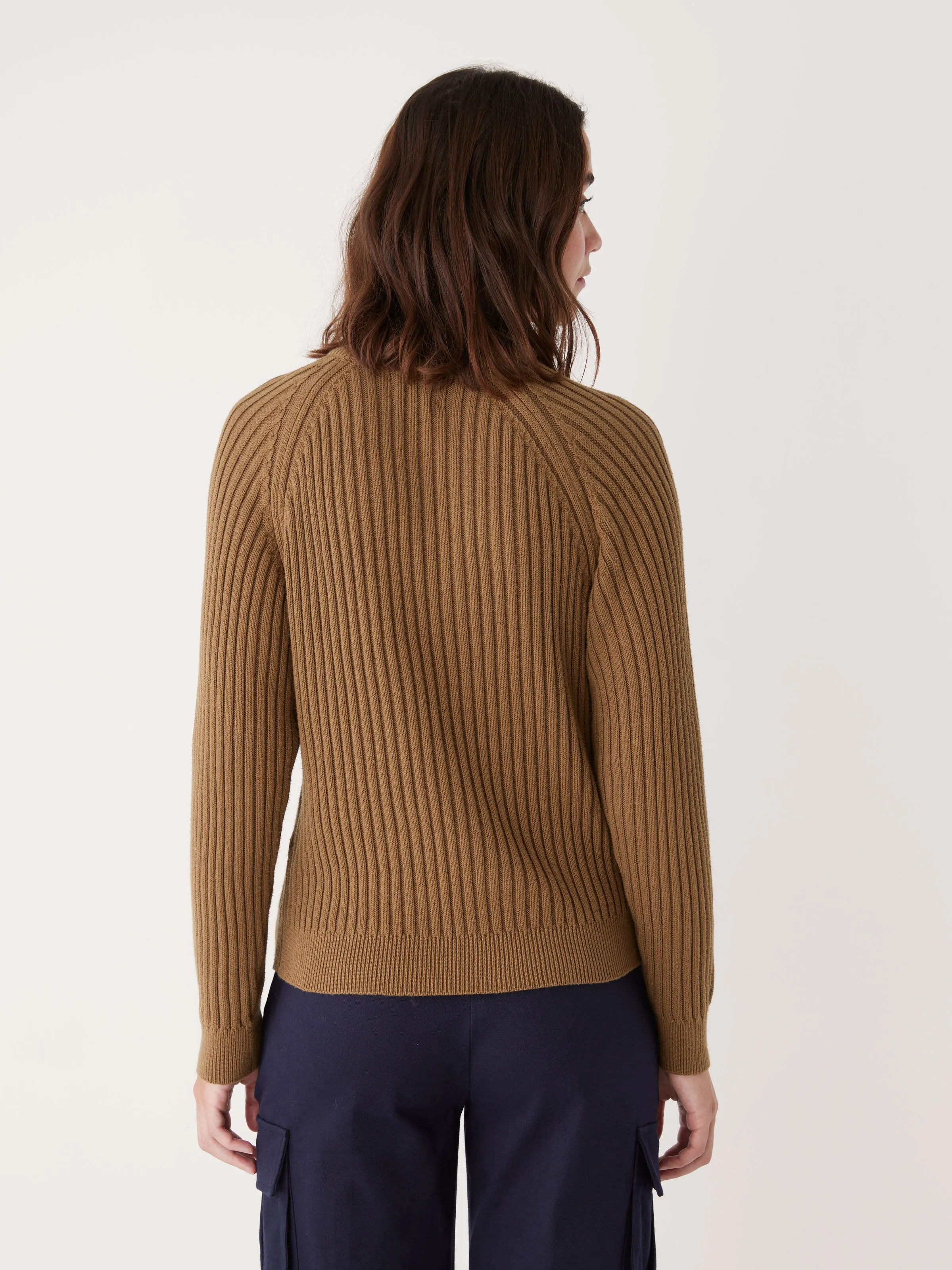 The Ara Seacell Sweater in Amber Brown